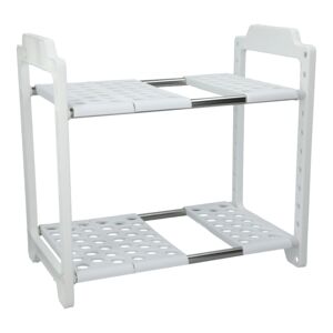 Madesmart Under Sink Shelf Organizer White Madesmart Under Sink Shelf Organizer White